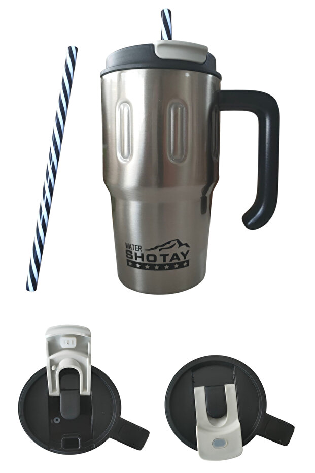 Shotay Mug Stainless Steel Metallic 600 Ml. St-8169