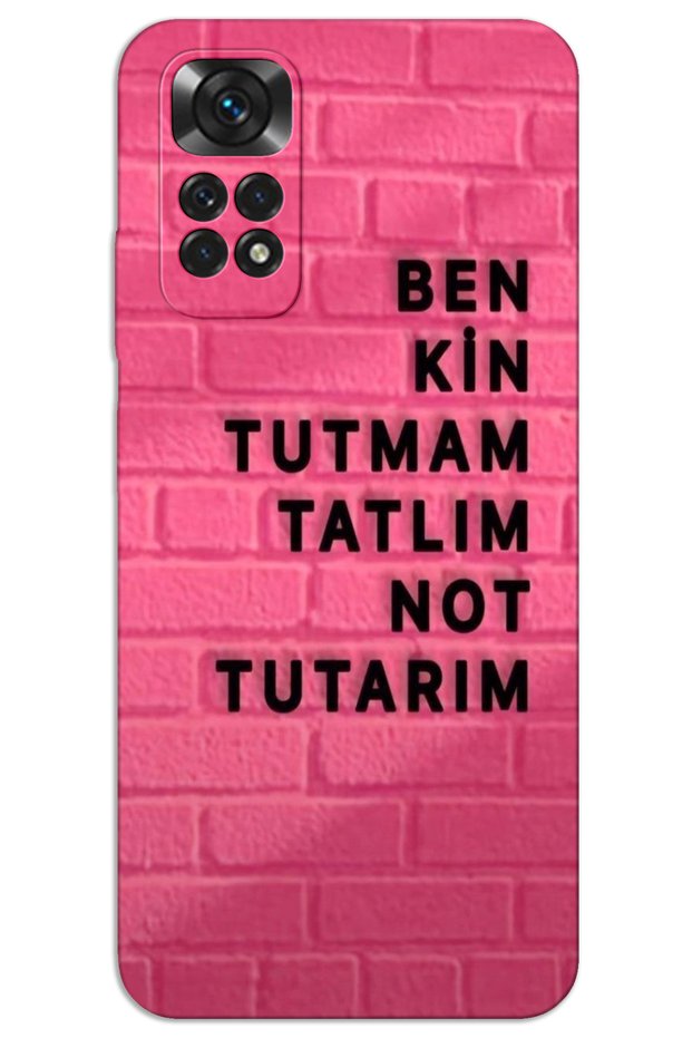 Xiaomi Redmi Note 11S Case Hd Pattern Printed Back Cover - Don'T Hold the Kin