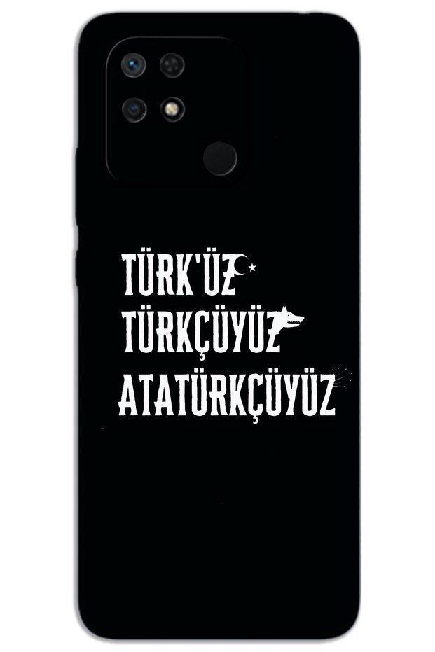 Xiaomi Poco C40 Case Hd Pattern Printed Back Cover - Turkish