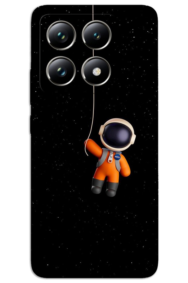غطاء خلفي مطبوع بنمط HD لهاتف Xiaomi Mi 14 Pro - رائد الفضاء
