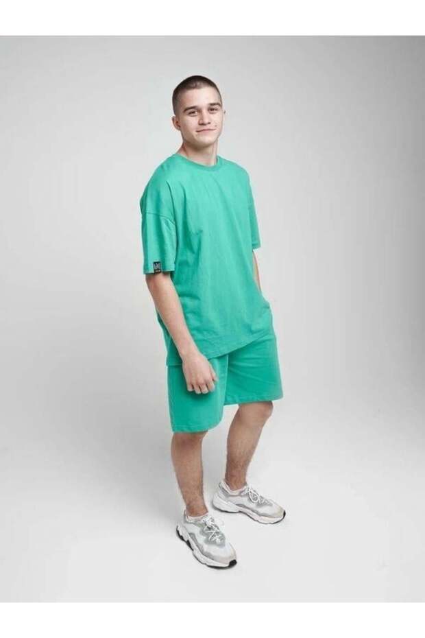 Детска Basic Подробна Oversize тениска - 2