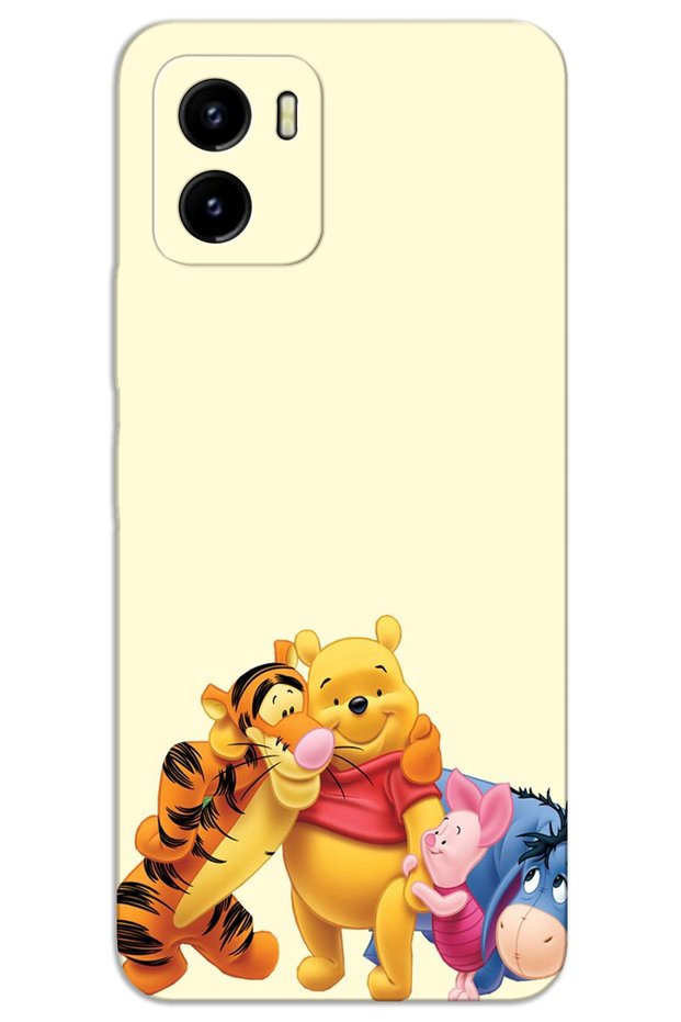 Vivo Y15S Case Hd Pattern Printed Back Cover - Winnie the Pooh 3