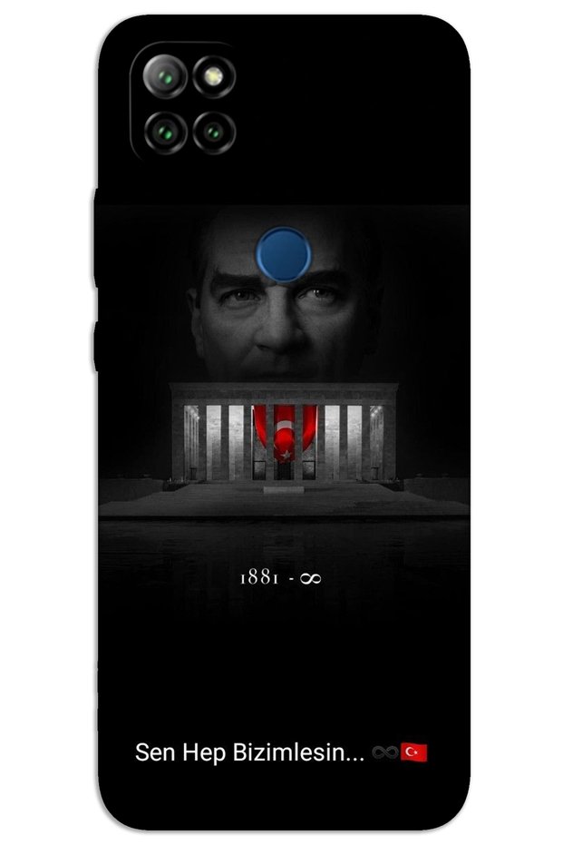 Casper Via E30 Case Hd Pattern Printed Back Cover - Atatürk Bizimlesin