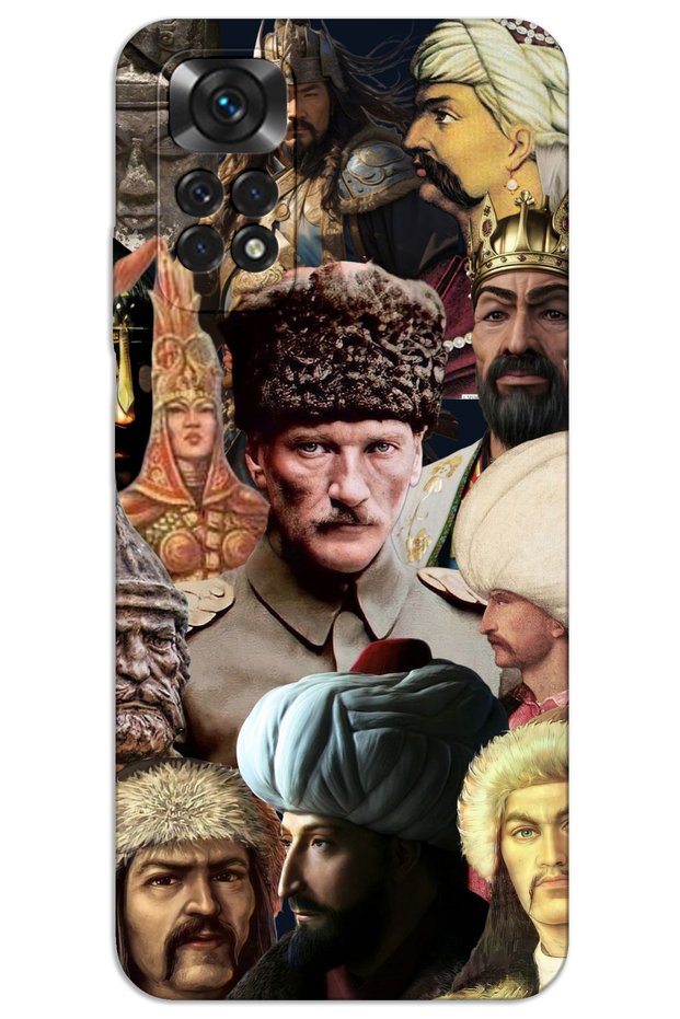 Xiaomi Redmi Note 11S Case Hd Pattern Printed Back Cover - Big Turks