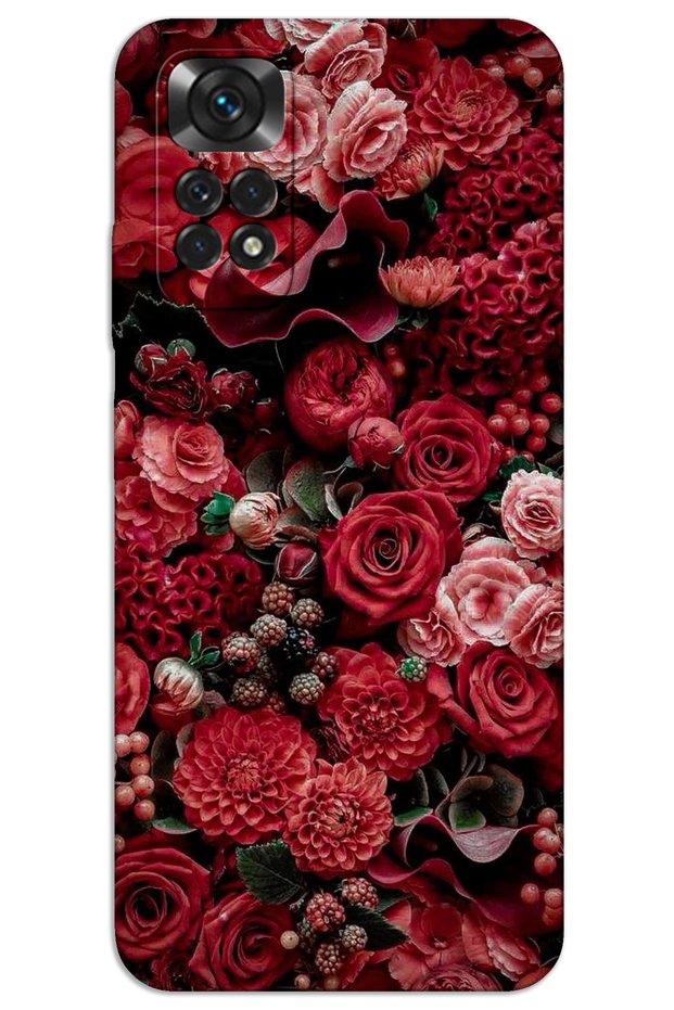 غطاء خلفي مطبوع بنمط HD لهاتف Xiaomi Redmi Note 11S - ورود