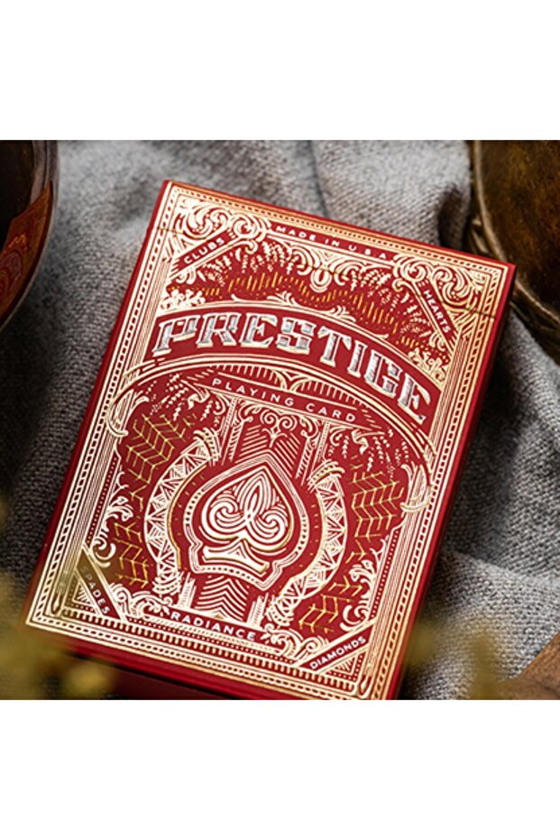 Bicycle Prestige Red Premium Playing Card Limited Edition Collectible Playing Cards