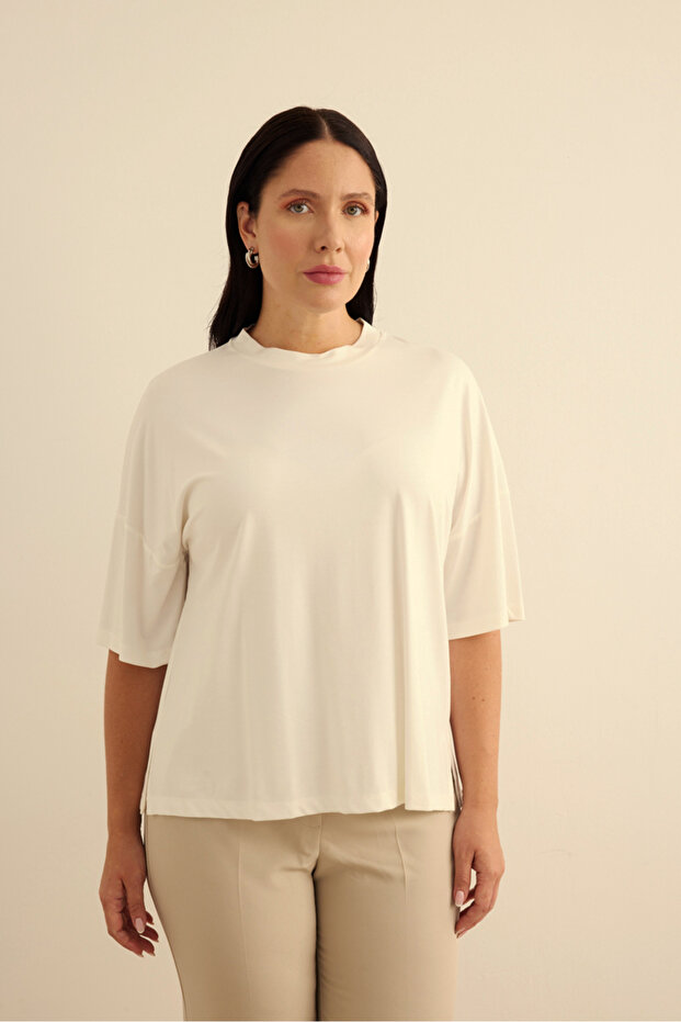 Basic Rayon T-Shirt - 1