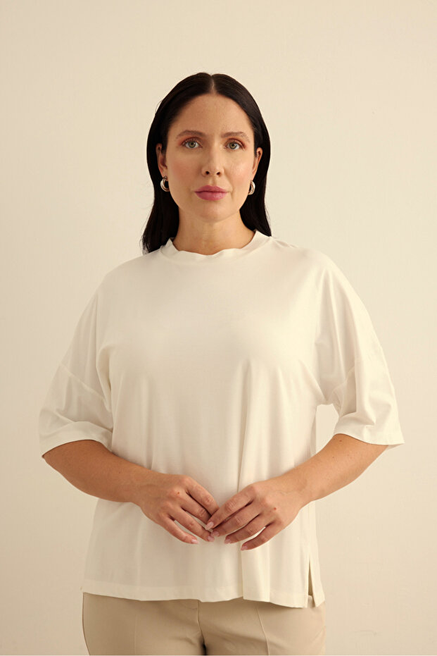 Basic Rayon T-Shirt - 4