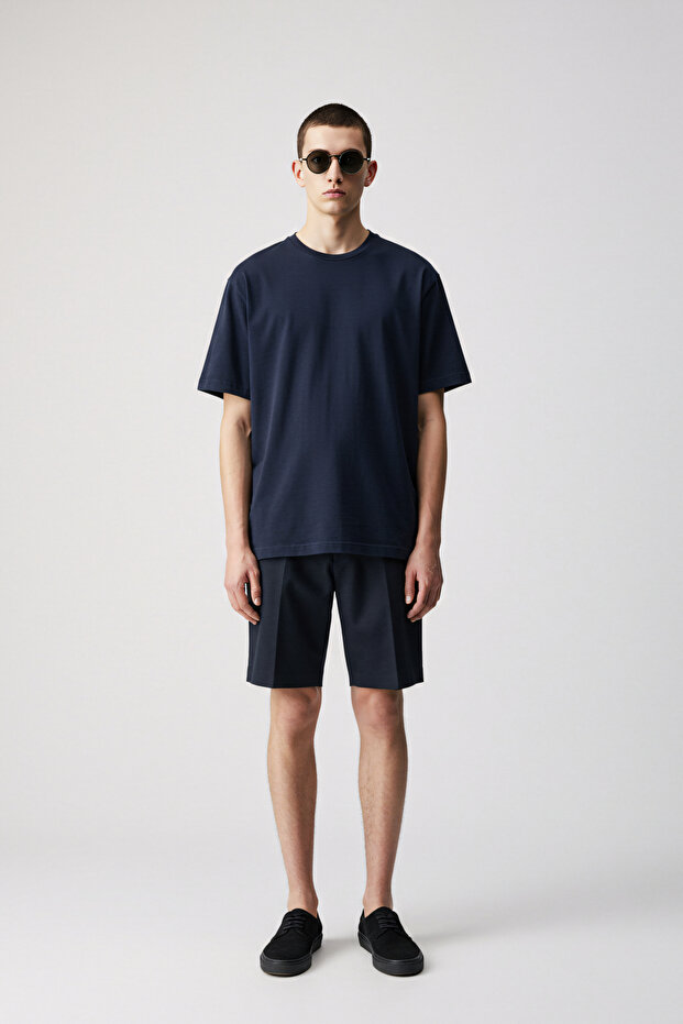 Men's Oversize Basic T-Shirt Unisex 100% Cotton Comfortable Fit