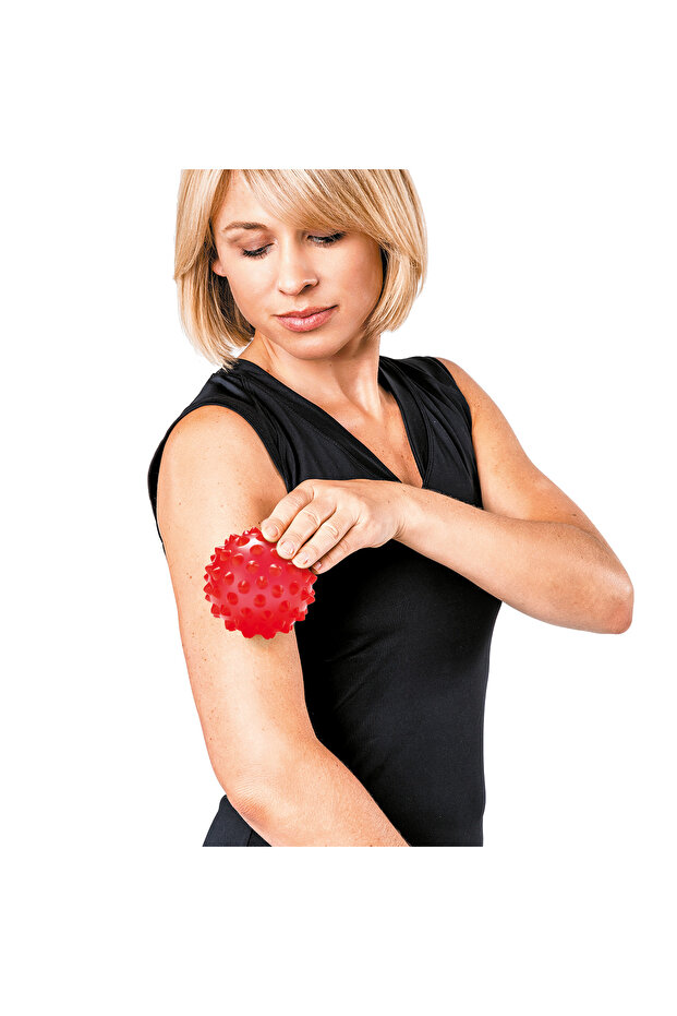 كرة مساج حمراء 8 سم - 2
