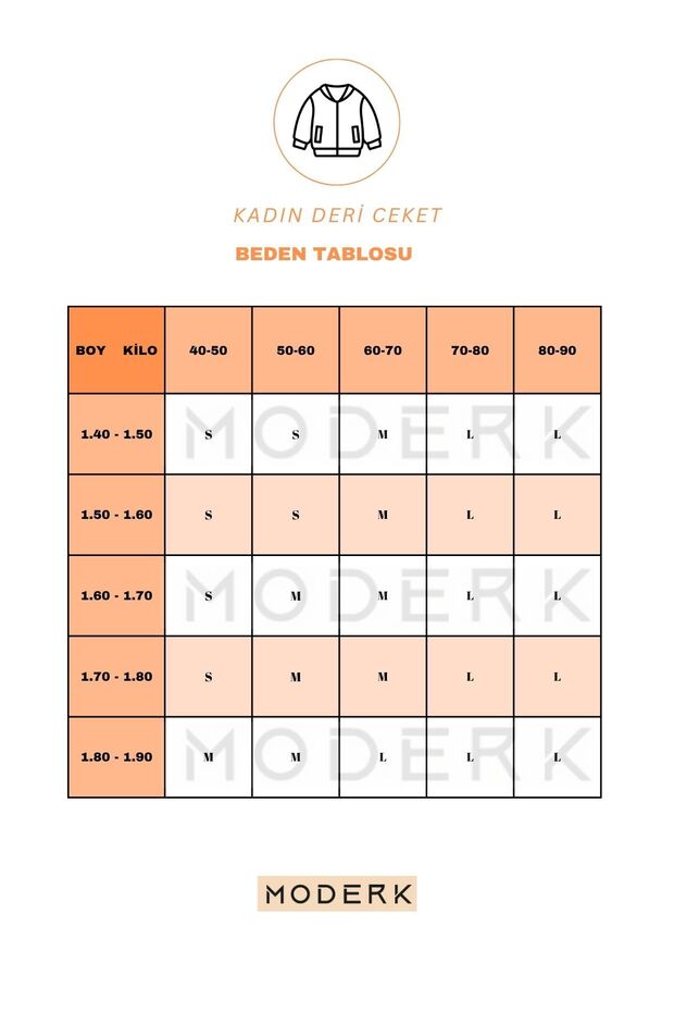 Kadın Yeni Sezon Deri Ceket - 3