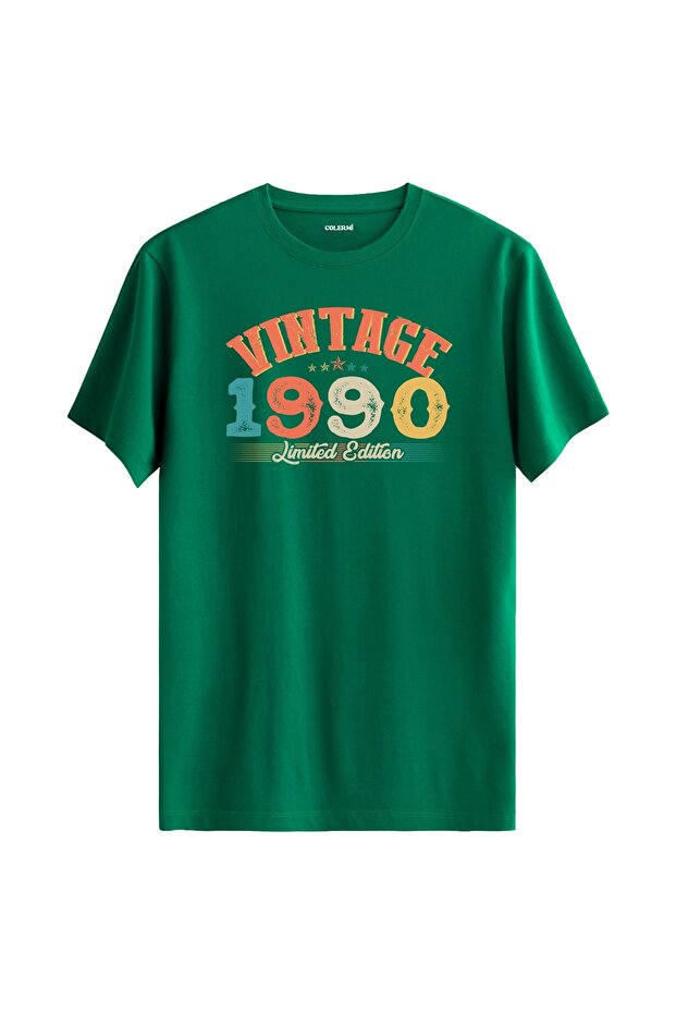1990 Echo Vintage T-Shirt Birthday Gift Crew Neck Unisex Vintage Tshirt