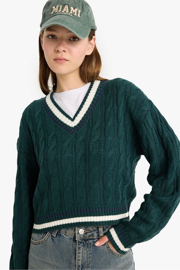 Coool Regular Fit V Yaka Kazak C7321AX25WN - 1