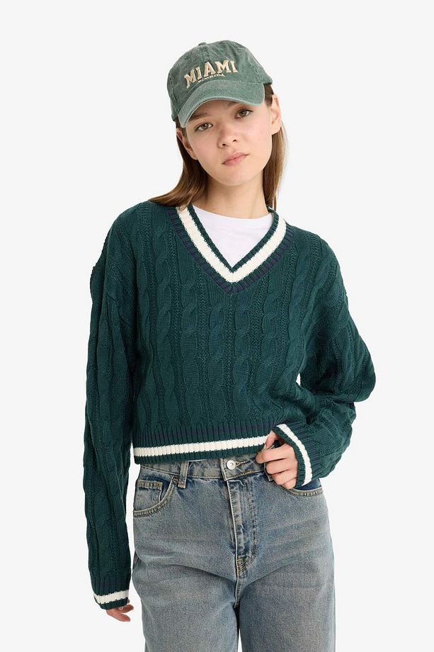 Coool Regular Fit V Yaka Kazak C7321AX25WN - 3