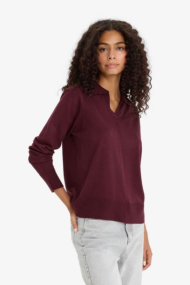 Regular Fit Polo Yaka Kazak F0405AX25WN - 4