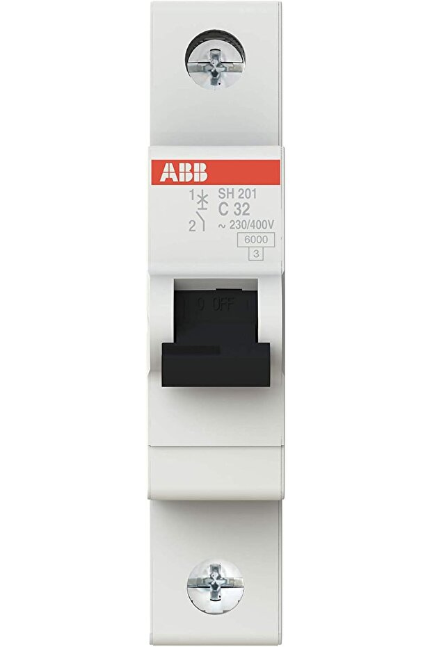 SH201-C32 Miniature Circuit Breaker, 1 Pole, 32 Amp