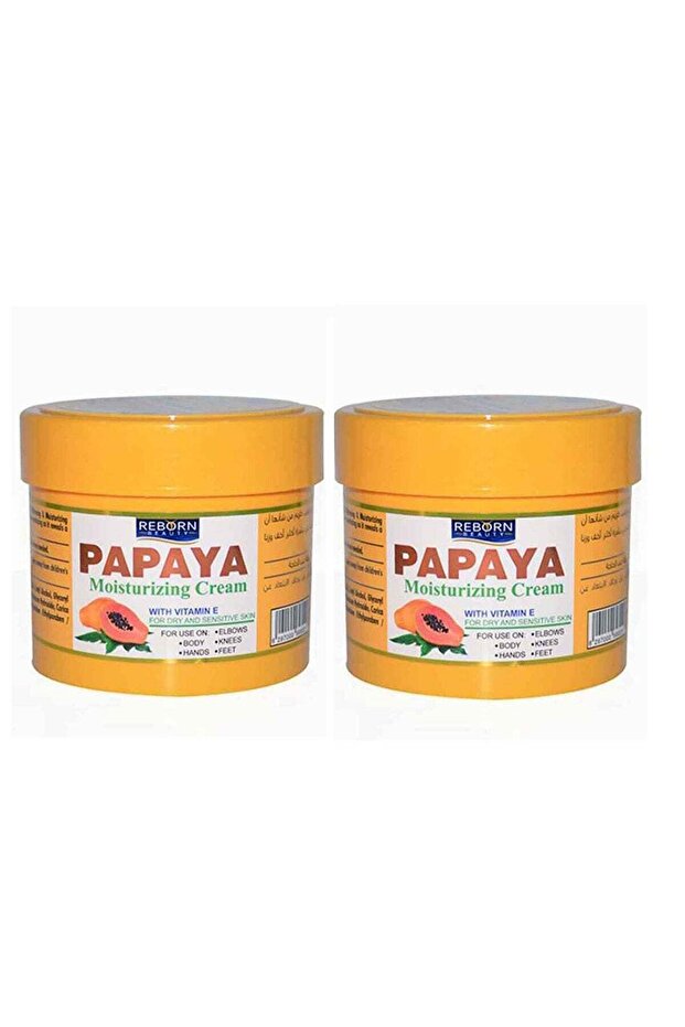 Face And Body Papaya Moisturizing Cream 500ml (Pack of 2)