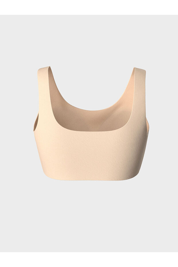 Create Your Style from Uzg Store |   Plain Sports Bra Without Underwire and Padding - 2