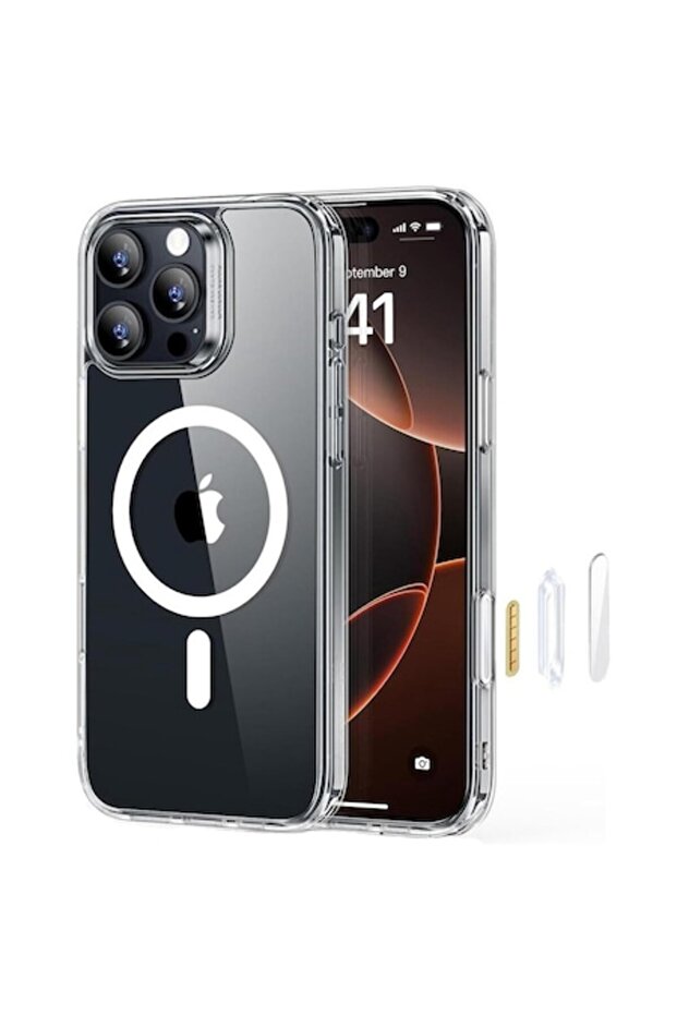 Case for iPhone 16 Pro, V64, Polyurethane, Clear - 1