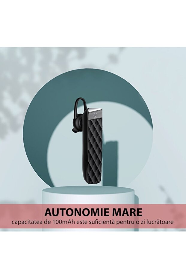 Business Headset BT1 - Universal Compatibility with Android and iOS, Bluetooth 5.0, Call Switc - 3