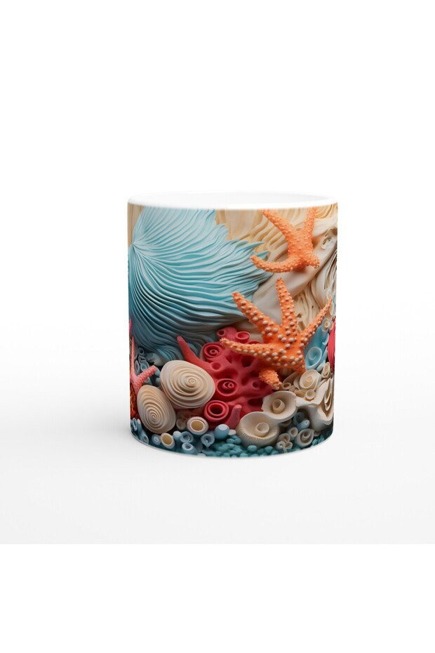 Cup between Blue Waves - 1