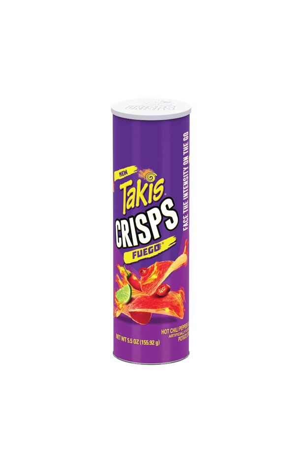 Crisps Fuego Hot Chilli Pepper & Lime Artificially Flavored Potato Crips Chips, 155.92G