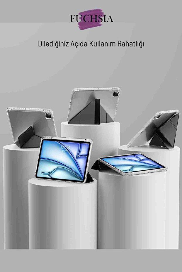 Honor Pad X9A Compatible 11.5" Trifolding Tablet Case with Pen Compartment and Stand - 5