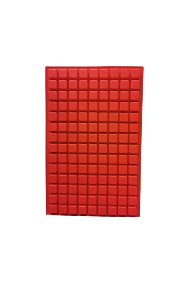 Silicone Square Grid Baking Mat – Red, Non-Stick, Large