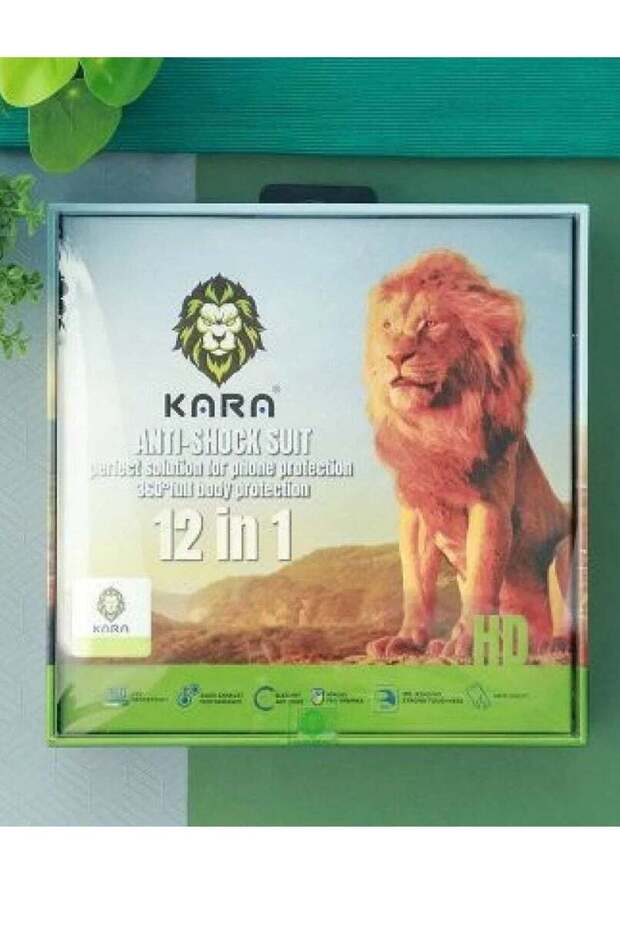 بكج حماية ايفون 12 برو من كارا 12 في ١ - شفاف