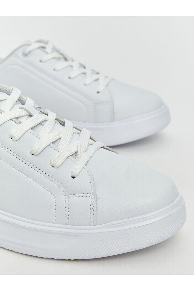 Deri Görünümlü Erkek Spor Ayakkabı - 3