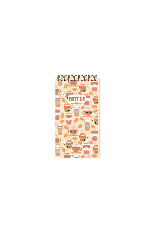 Keskin Color to Do List Top Spiral Planner Coffee
