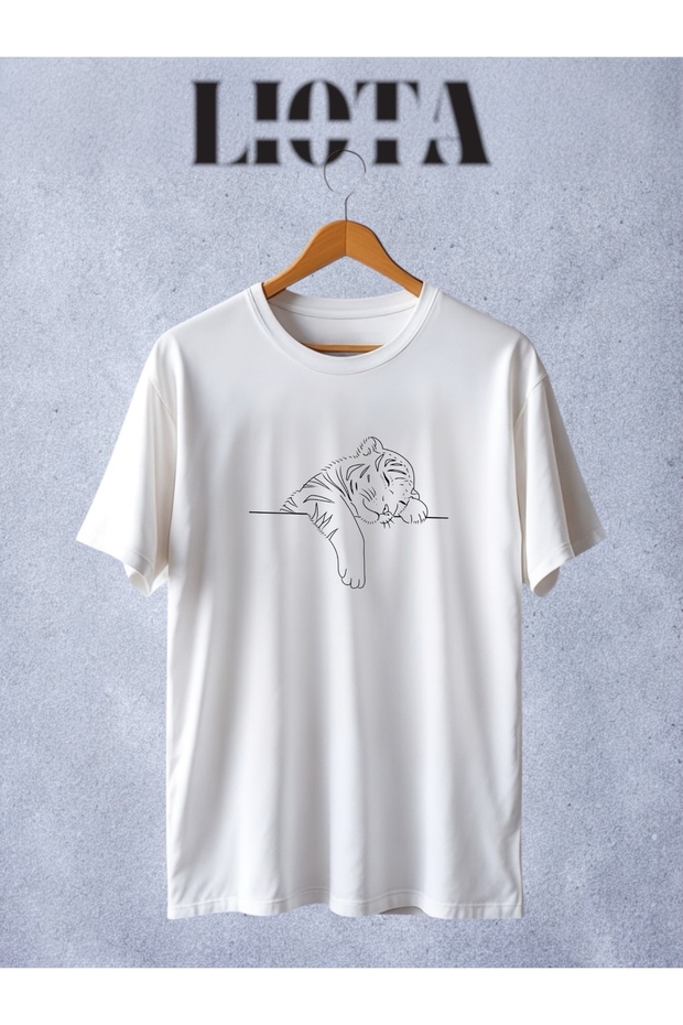 Lion Design Printed T-Shirt