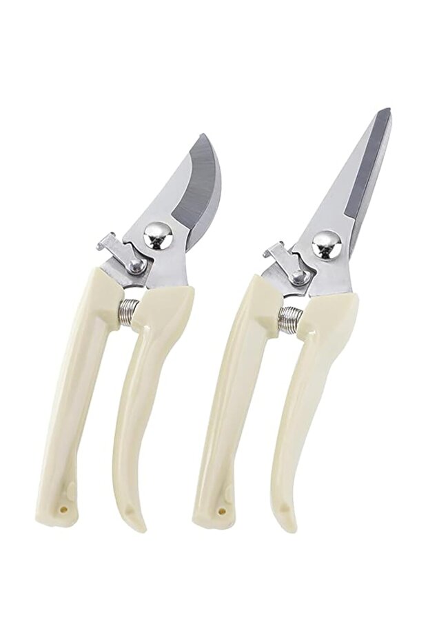 Pruning Shears, Garden Scissors, Pruning Shears for Gardening, Steel Materials Bending Handle Rust Prevention Comfortable Practical Pruning Tool, Suitable for Bonsai And Other Plants
