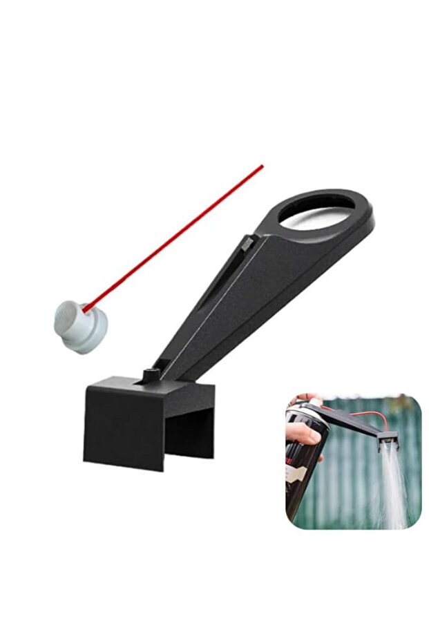 1pcs Motorcycle Chain Oiler Tool, Three-Sided Spray Applicator, Mess-Free Lubricant Dispenser for Chain Oil and Wax 4.33 * 0.9 * 0.6in