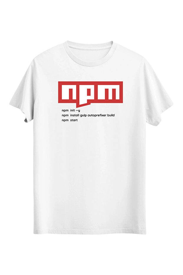 Special for Software Engineers, Npm.Js Developer Printed, Unisex Design T-Shirt - 6