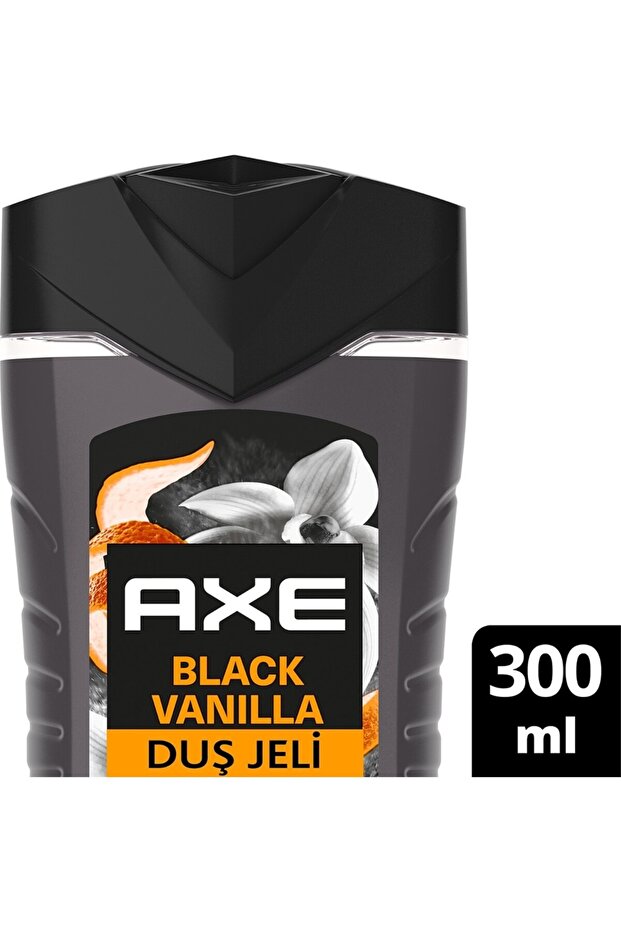 Premium Collection Shower Gel Black Vanilla 3 in 1 Body Hair Face 300 ml