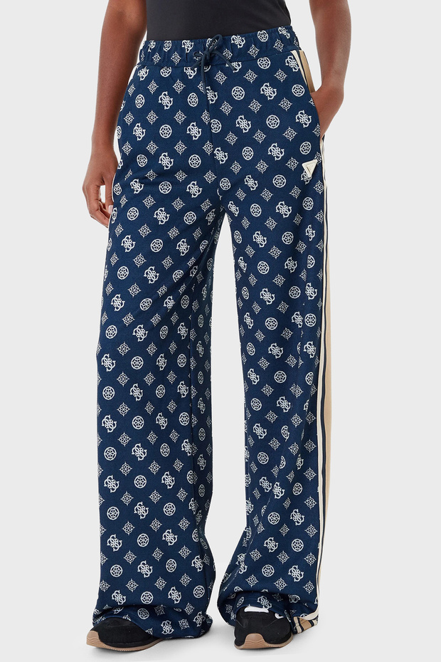 Peony 4G Logo Baskılı Regular Fit Yüksek Bel Jogger Pantolon V5YB10K0282 PANTOLON V5YB10 - 1