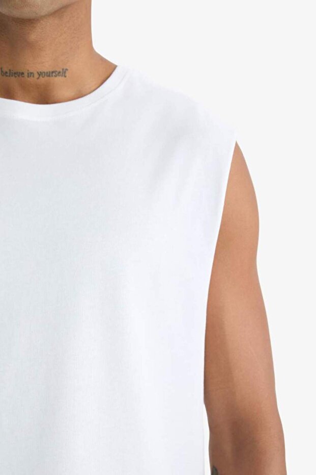 DeFactoFit Boxy Fit Bisiklet Yaka Sporcu Atlet A1821AX23SM - 8