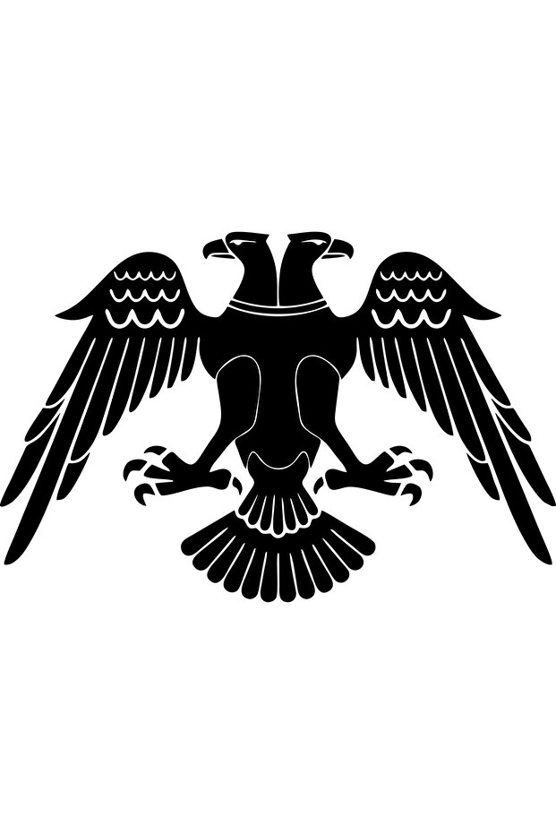 Double Headed Eagle - Auto Sticker - Car Sticker 25X17 cm Modified