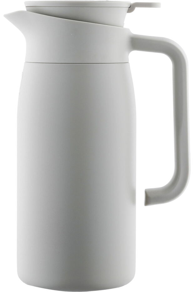 Rana Thermos, Saif Gallery, 1.5L, Stainless Steel Body, Touch Screen - Light Grey