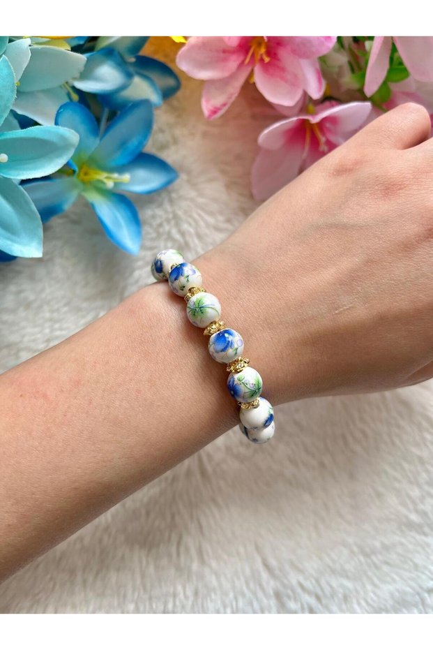 Porcelain Garden Bracelet