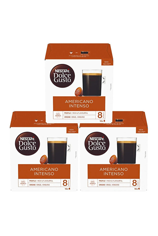 Americano Intenso 16 Coffee Capsules 132.8g Pack of 3