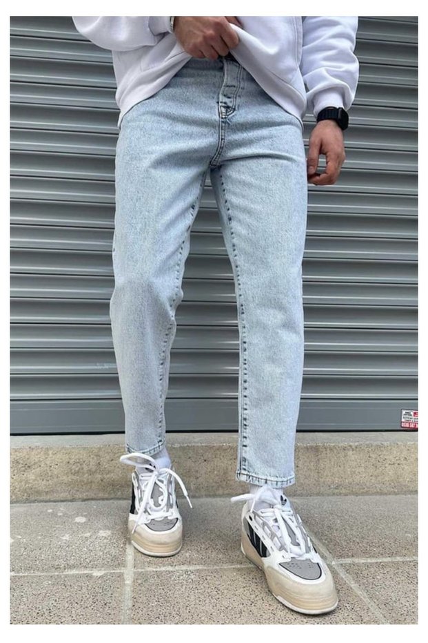 Men's New Season Washed Boyfriend Trousers 2025