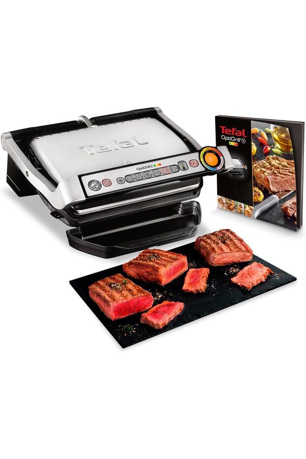 OptiGrill+ GC712D | Intelligent Contact Grill | 6 Programs | Adjust Temperature + Grill Cycle - 1