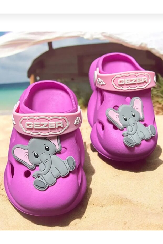 Elephant Figure Children's Slippers Sandals