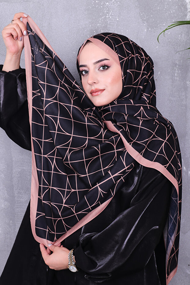 شال منقوش من القطن الناعم - 7