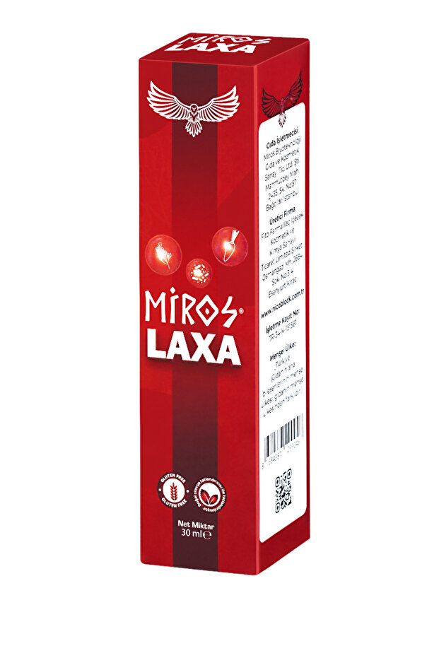 MIROS LAXA | Bitkisel Destekli Sıvı Takviye - 30 ml - 8