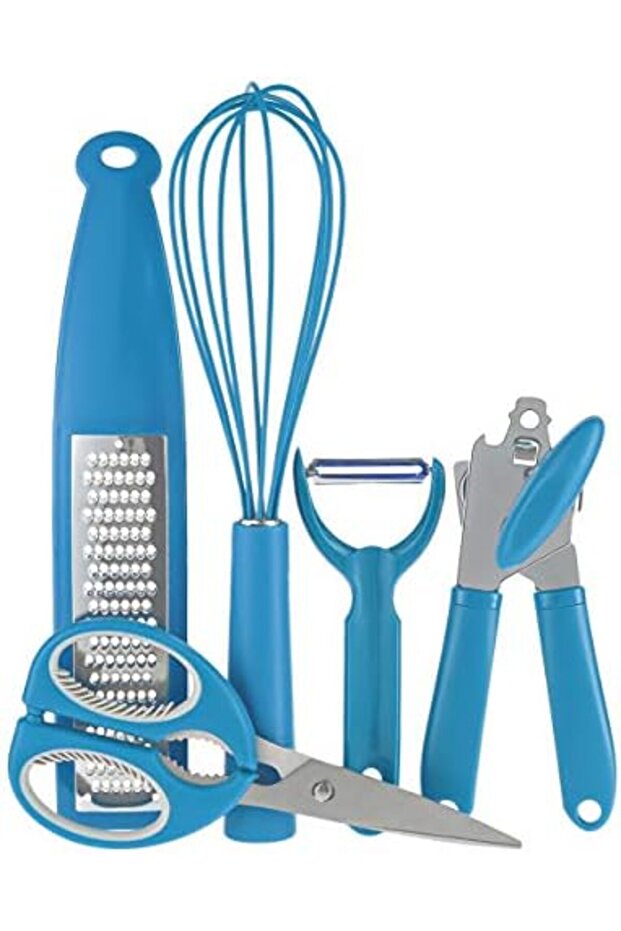 Kitchen Gadget Set – 5 Pieces, Blue
