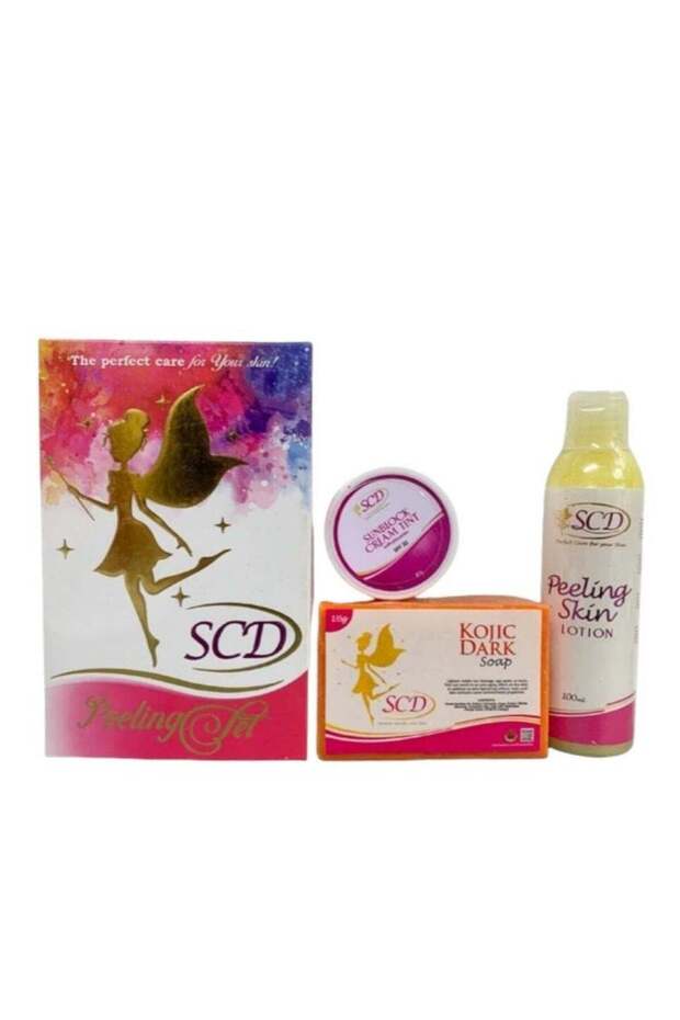 Peeling LOTION.SUNBLOCK CREAM, SOAP Set 50ml