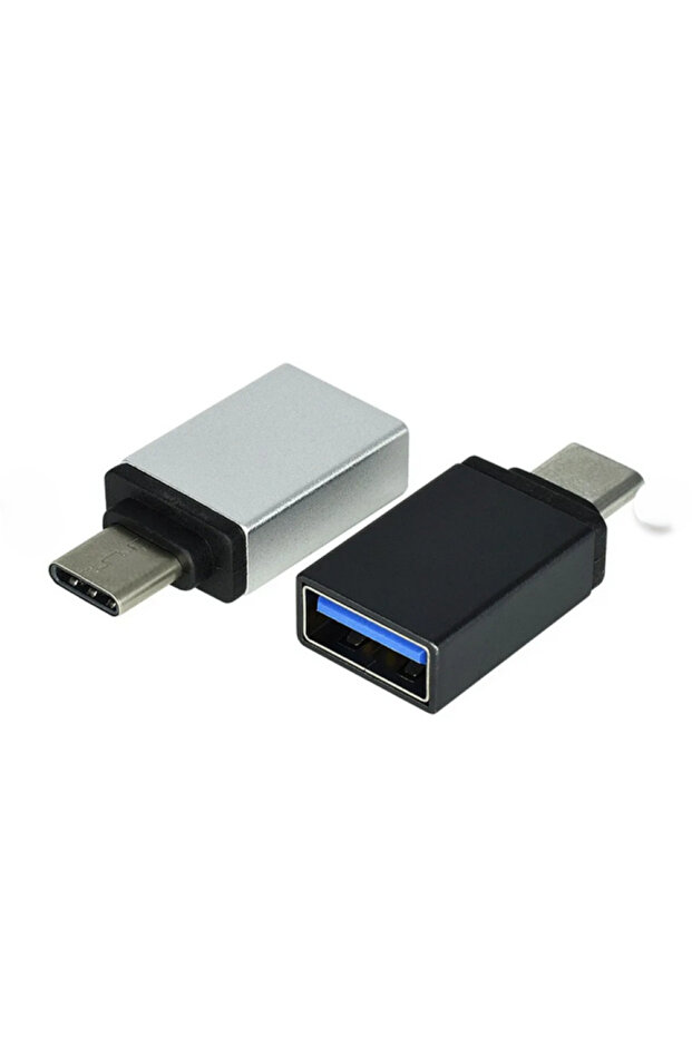 Type-c To Usb 3.0 (YÜKSEK HIZLI) Veri Aktarımı Otg Çevirici Dönüştürücü Adaptör Kutulu - 1